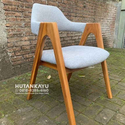 Kursi Cafe Khair Resto, Kafe, Warung, Restoran, Kayu Jati Murah